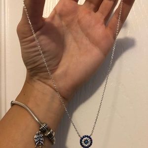 Evil eye necklace